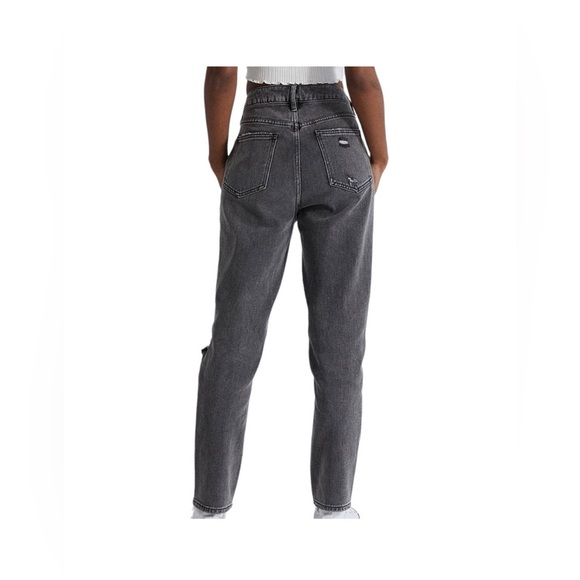 PacSun High Rise Ripped Gray Jeans - Picture 3 of 7